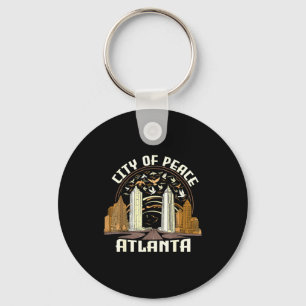 City Of Peace Atlanta Souvenir Men Women Georgia A Key Ring