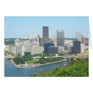 City of  Pittsburgh, PA Greeting Card