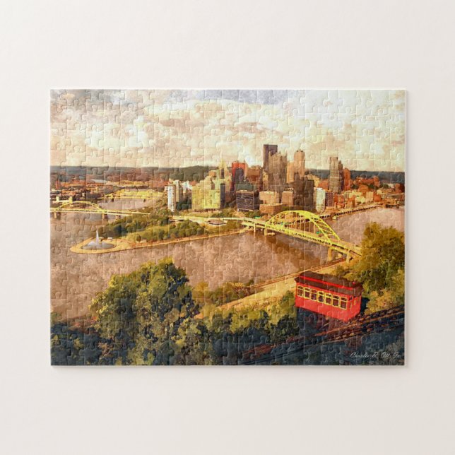 City of Pittsburgh Puzzle (Horizontal)