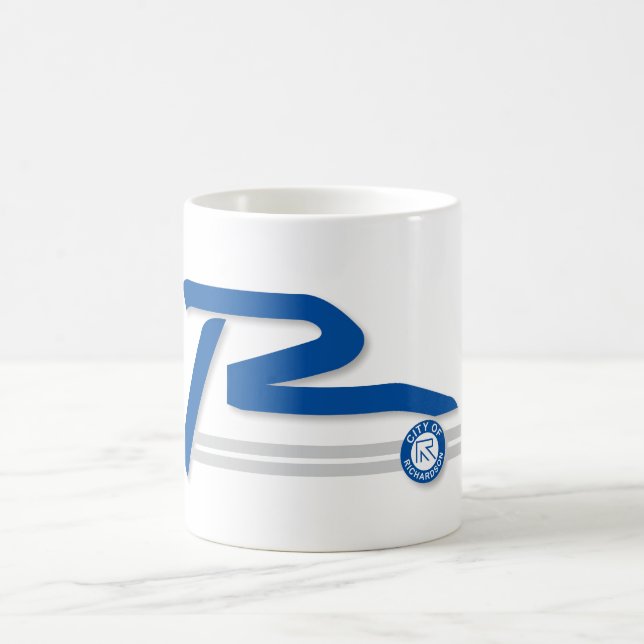 City of Richardson flag Coffee Mug (Center)