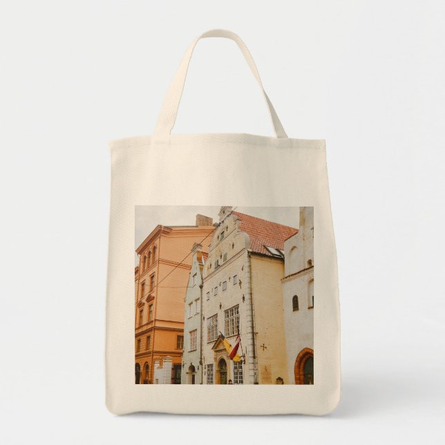 City of Riga, Latvia Tote Bag (Front)