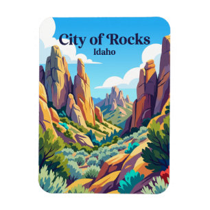 City of Rocks National Reserve Idaho Magnet