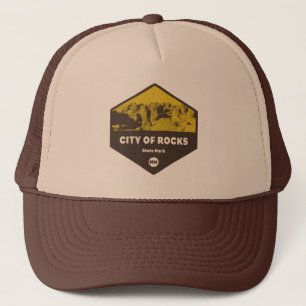 City of Rocks State Park New Mexico Trucker Hat