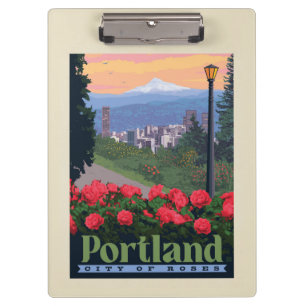 City of Roses   Portland, Oregon Clipboard