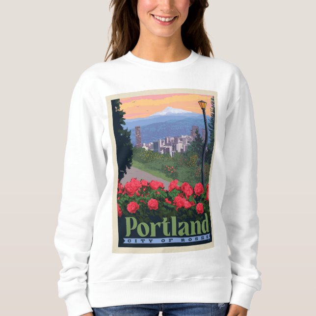 City of Roses | Portland, Oregon Sweatshirt (Front)