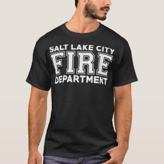 City of Salt Lake City Fire Rescue Utah Firefighte T-Shirt