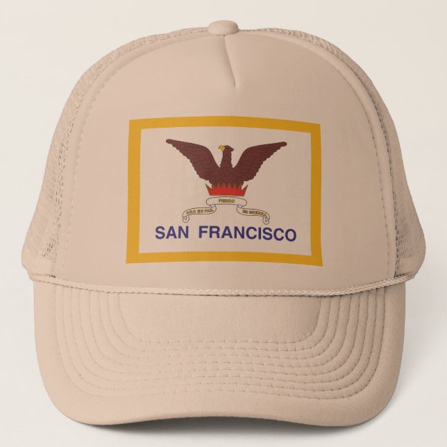 City of San Francisco flag Trucker Hat (Front)