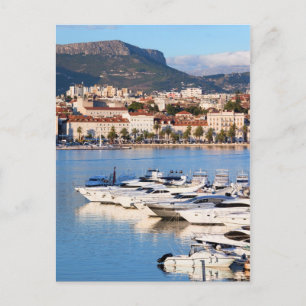 City of Split in Croatia Postcard