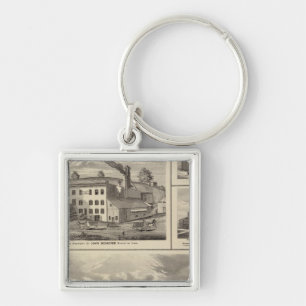City of Storm Lake brewery, Muscatine bldg Key Ring