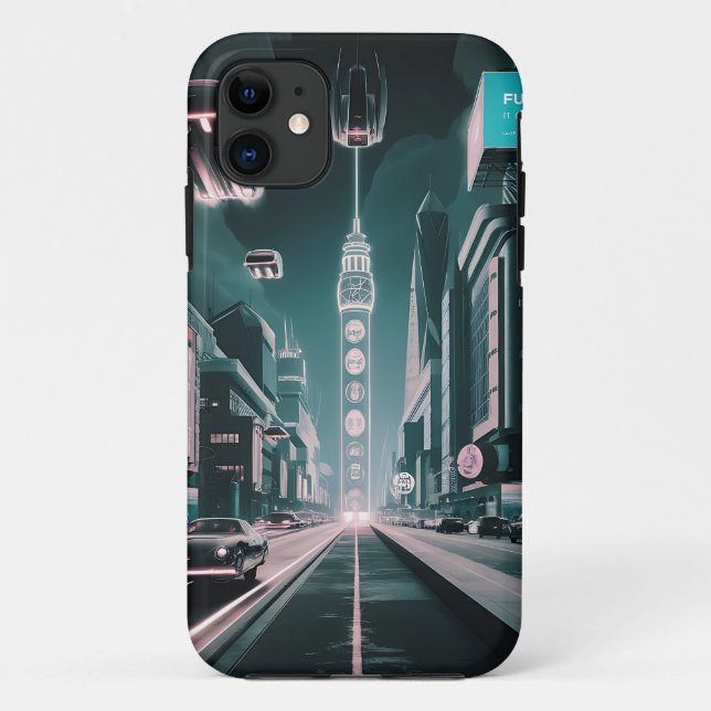 City of the Future Case-Mate iPhone Case (Back)