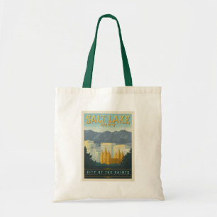 City of the Saints Salt Lake City, Utah Tote Bag