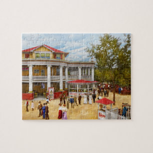 City - OH - The Chester Park Club House 1909 Jigsaw Puzzle