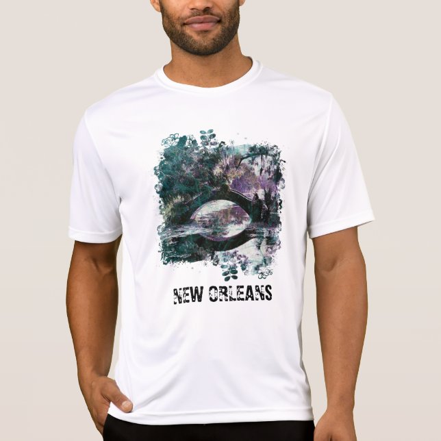 *~* City Park New Orleans Bridge T-Shirt (Front)
