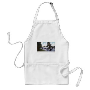 City Park, New Orleans, Louisiana 1912 Vintage Adu Standard Apron