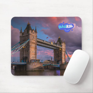 City & personalize logo HP Laptop Skin Mouse Pad