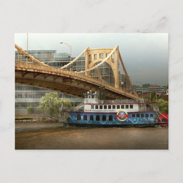 City - Pittsburg PA - Great memories Postcard (Front)