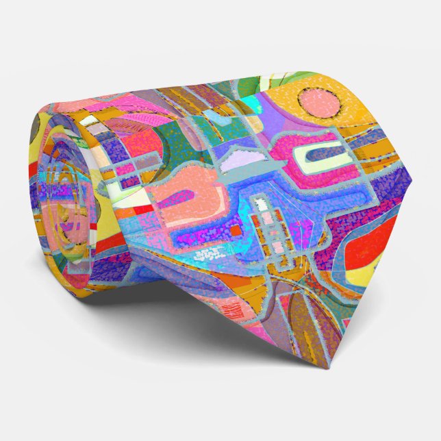 City Planning Tie (Rolled)