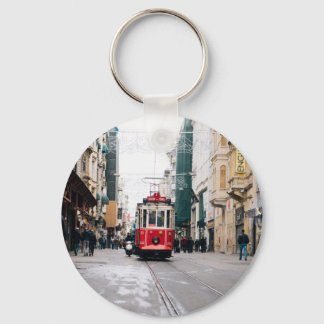 City Rail Car Key Ring