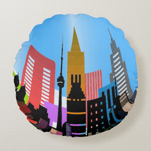 CITY ROUND CUSHION (Front)