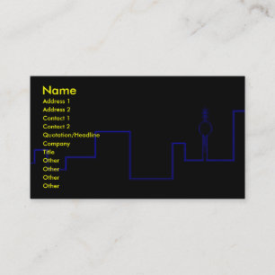 City Scape Business Card