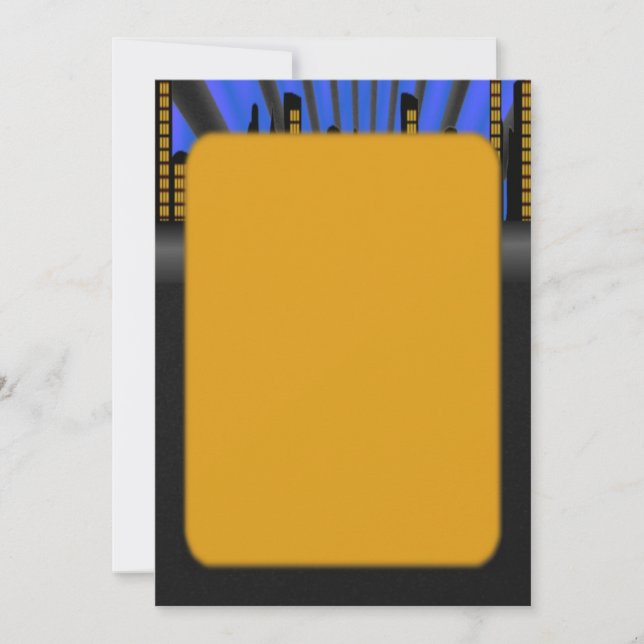 City Scapes Invitation (Front)