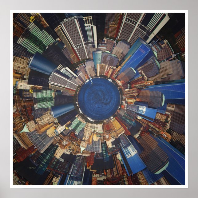 City Scene Surround Poster (Front)