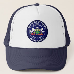 City Seal of Erie, Pennsylvania Trucker Hat