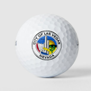 City Seal of Las Vegas (Nevada) Golf Balls
