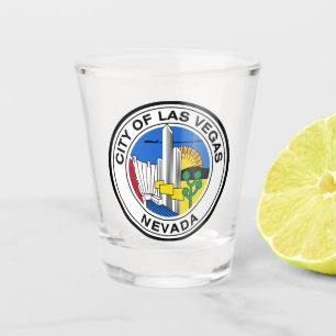 City Seal of Las Vegas (Nevada) Shot Glass