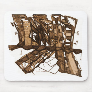 city shadow mouse pad
