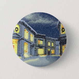 City Sidewalks 6 Cm Round Badge
