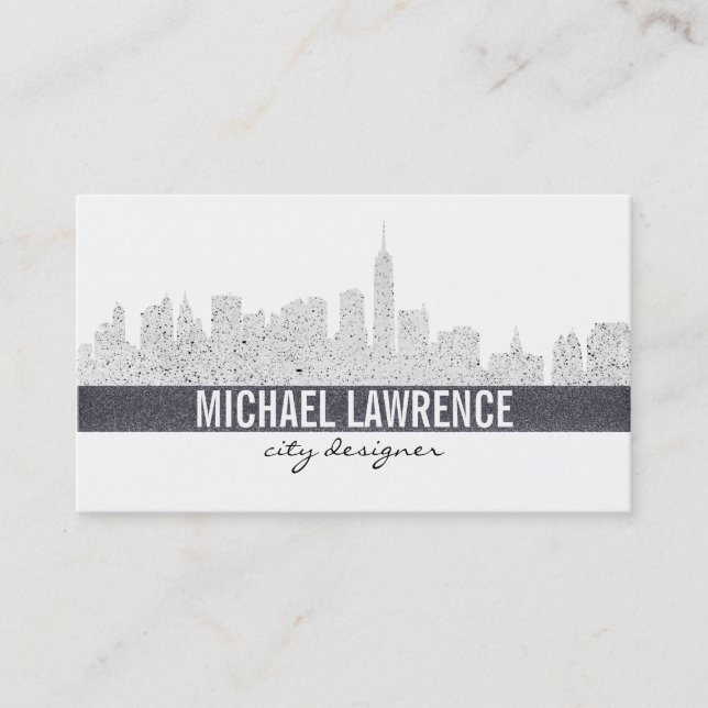 City Skyline Business Card (Front)