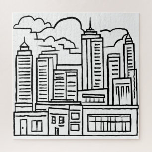 City Skyline Jigsaw Puzzle