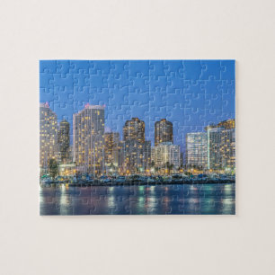 City Skyline of Waikiki Jigsaw Puzzle