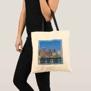 City Skyline of Waikiki Tote Bag