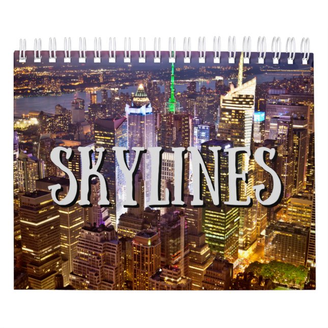 City Skylines Collection Wall Calendar (Cover)