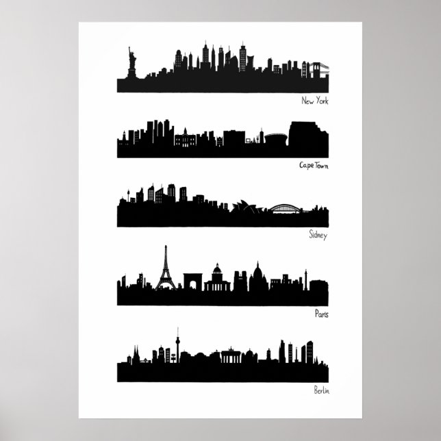 City Skylines - World Poster (Front)