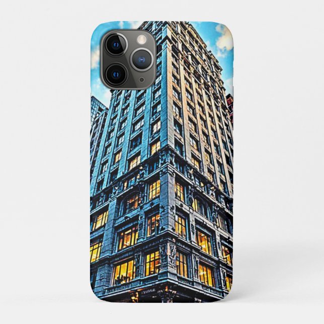 City Skyscraper Art Case-Mate iPhone Case (Back)