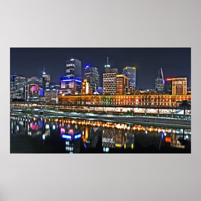 City So Bright Panoramic Poster (Front)