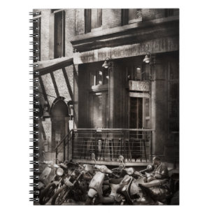 City - South Street Seaport - Bingo 220 Spiral Notebook