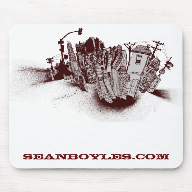city spray mouse pad (Front)