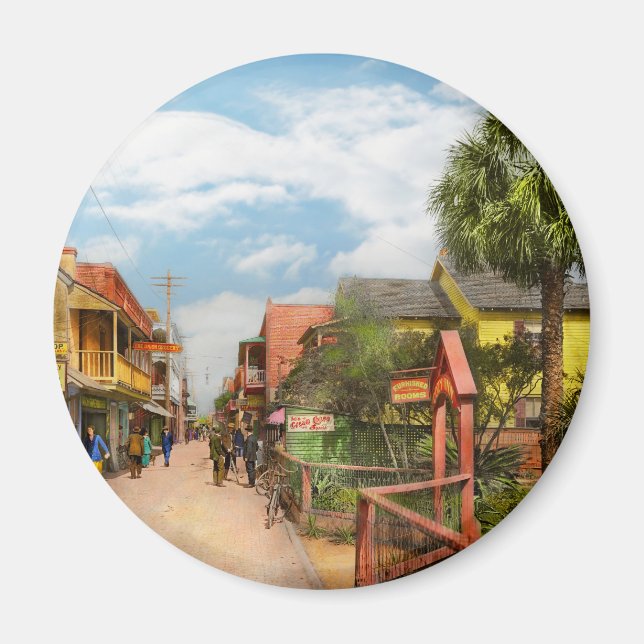 City - St Augustine Florida - Cosy Inn 1908 Magnet (Front)