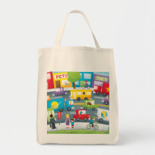 City Street Tote Bag