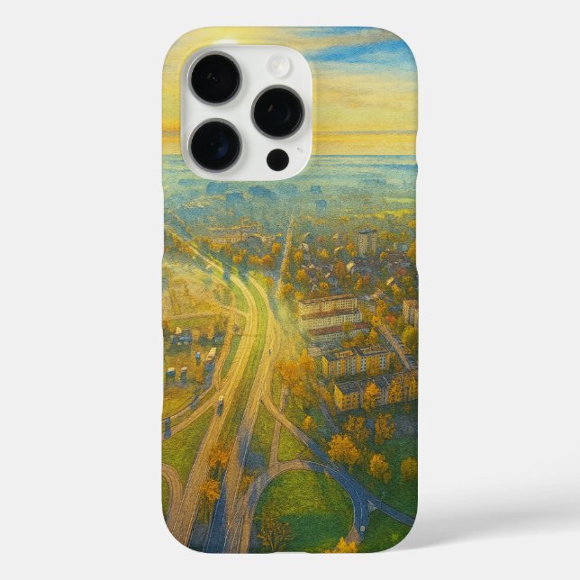 City Sunset Case-Mate iPhone Case (Back)