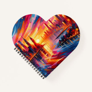 CITY SUNSET NOTEBOOK