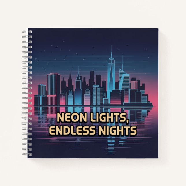 City That Never Sleeps New York Notebook (Front)