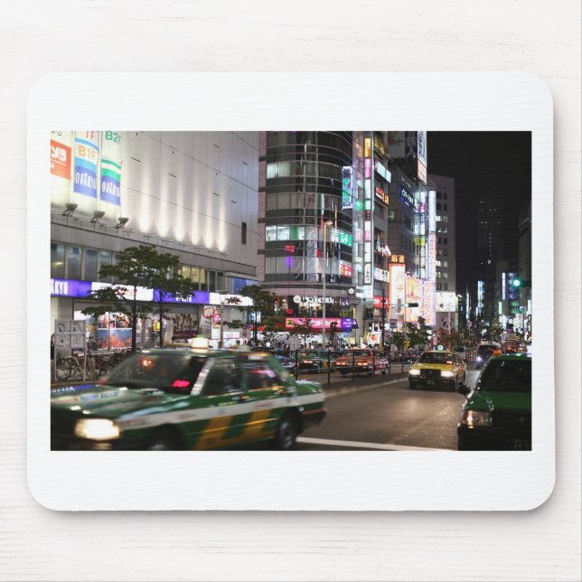 City Tokyo Street View Mouse Pad (Front)