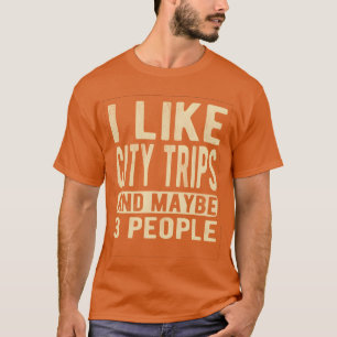 City trips Saying retro T-Shirt