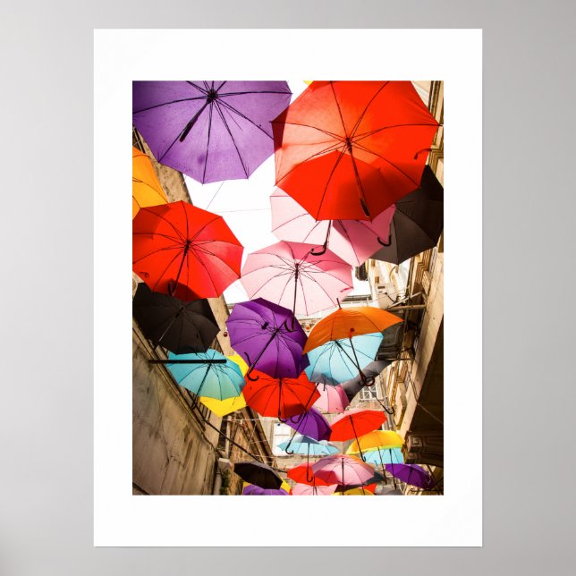 City Umbrellas Poster (Front)