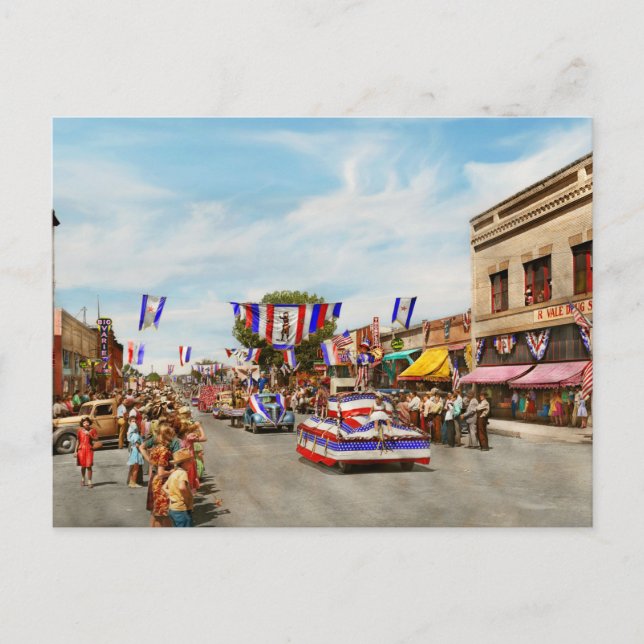 City - Vale OR - An annual tradition 1941 Postcard (Front)